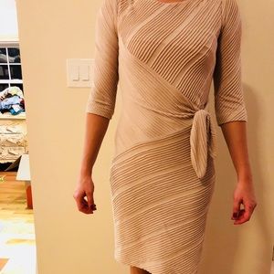 Designer fitted dress